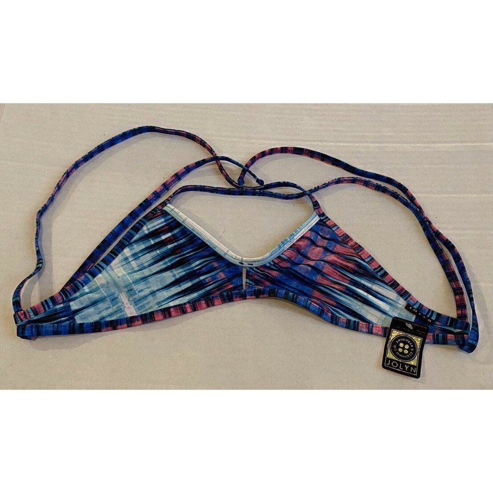 Jolyn Clothing Tie Back Bikini Top Sz S Swim Top